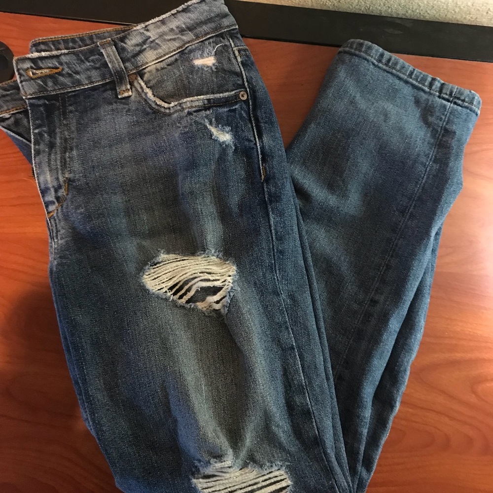 Joe’s jeans “Billie slim boyfriend straight crop”